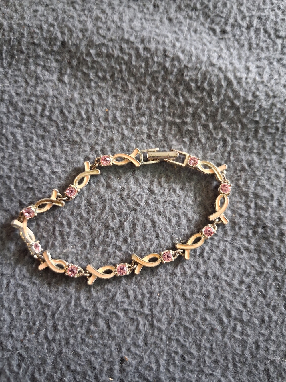 Avon  Pink Ribbon Link Bracelet - Women Jewelry